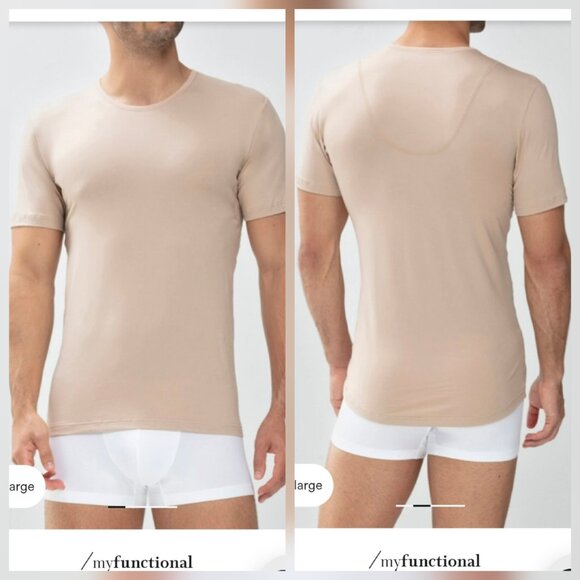 mey myfunctional The undershirt Crew-Neck Series Dry Cotton Functional Large - Picture 1 of 13